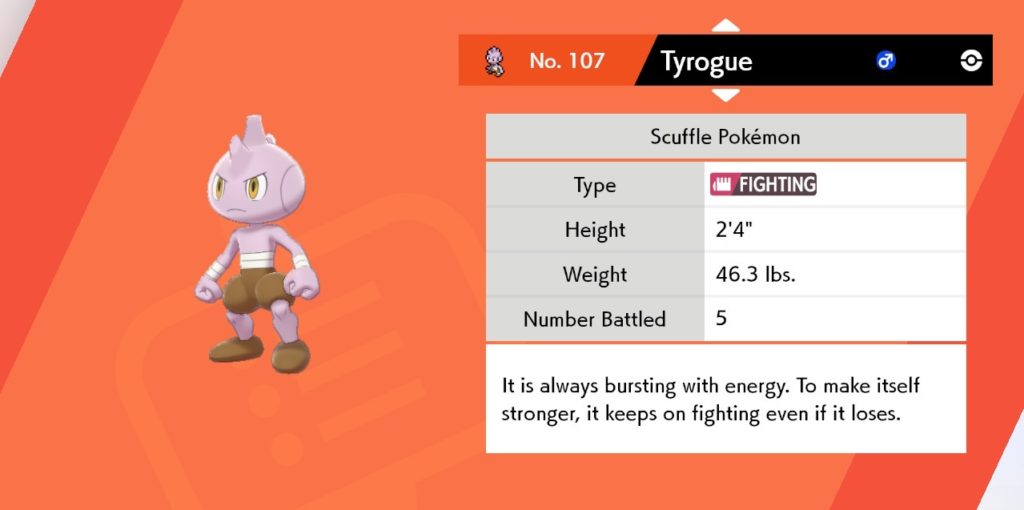 Pokémon Schwert und Schild: Wie man Tyrogue zu Nr.108 Hitmonlee, Nr.109 Hitmonchan, Nr.110 Hitmontop entwickelt
