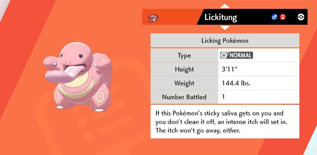 Pokémon Sword and Shield: How to Evolve Lickitung into No.055 Lickilicky