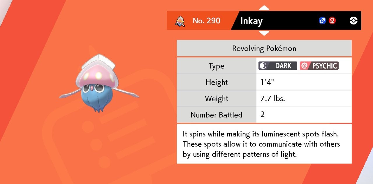 Pokémon Zwaard en Schild: Hoe evolueer je Inkay naar Nr. 291 Malamar?